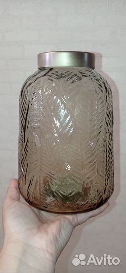 Ваза для цветов стекло 2 шт