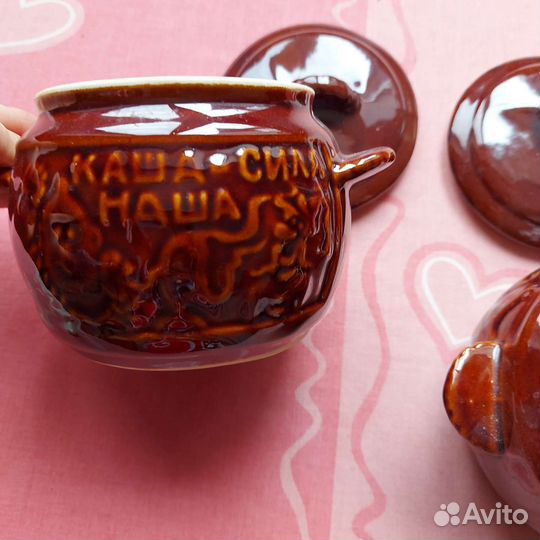 Два горшка для духовки