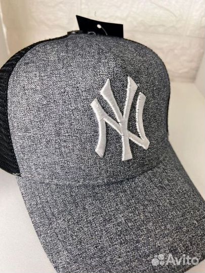 Кепка / Бейсболка NY Yankees с сеткой