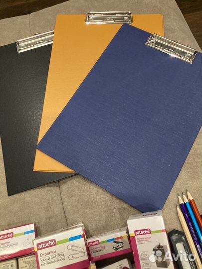 Канцелярия Комус разная (и бумага,батарейкиааа\аа)