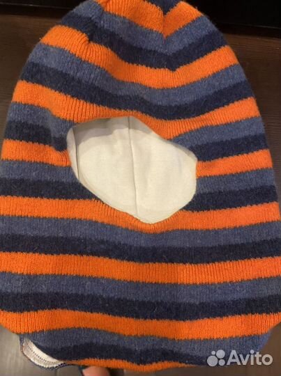 Шапка шлем на 2 года