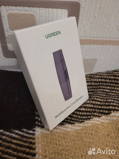 Кардридер Ugreen USB 3.0 Type-C, Type-A