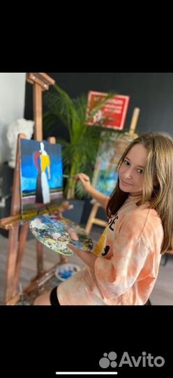 Занятия по живописи