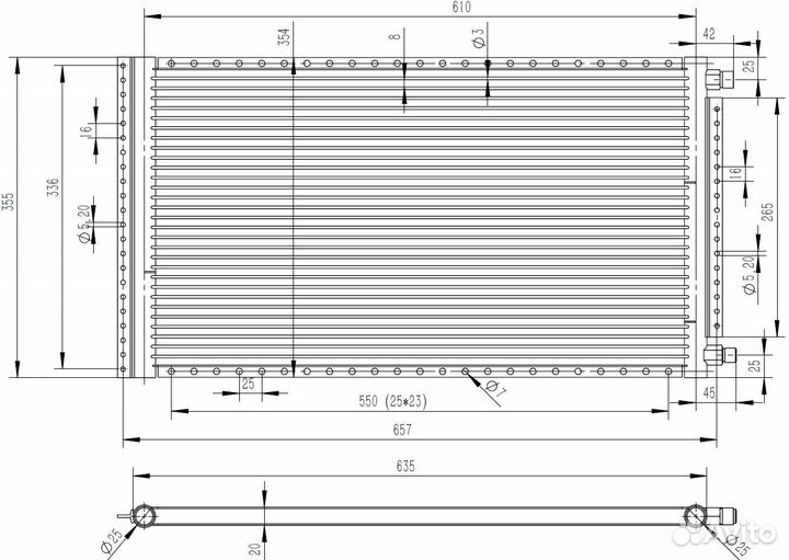 Конденсатор/радиатор 14