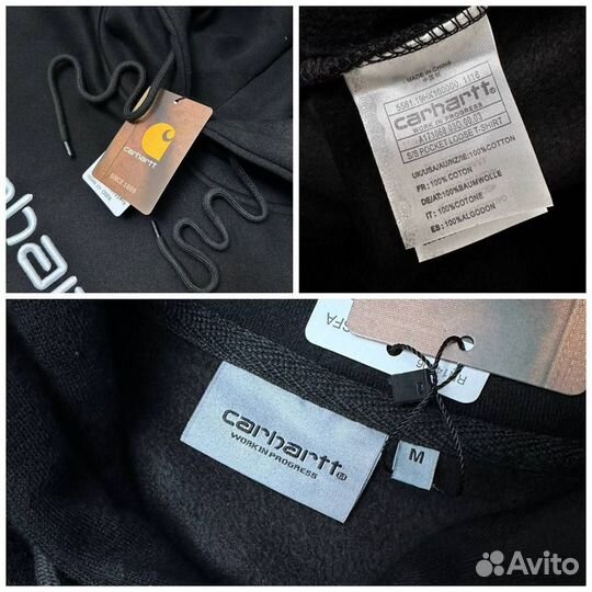 Худи теплые Carhartt