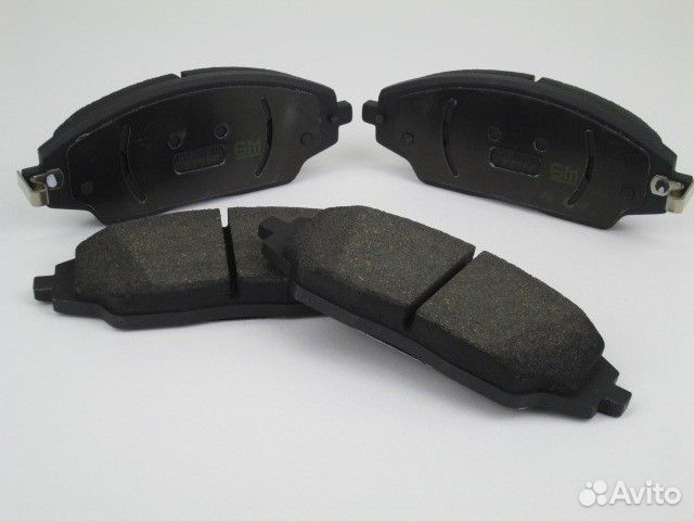 Колодки тормозные передние к-кт chevrolet aveo