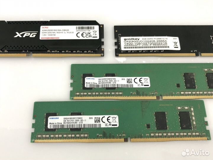 Оперативная память разная