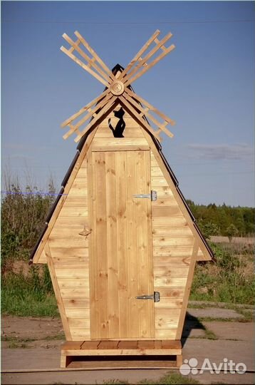 Дачный туалет с установкой GAR205