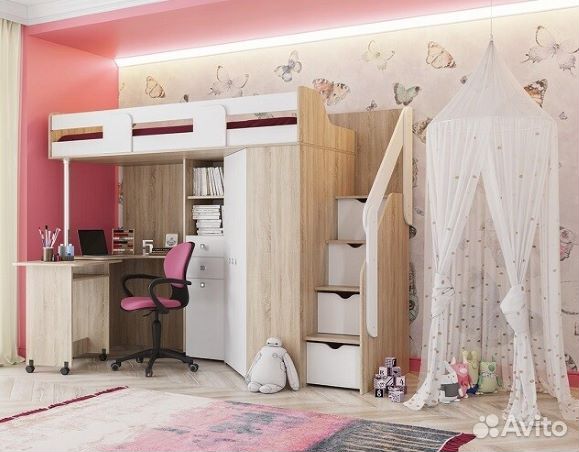 Кровать-чердак 