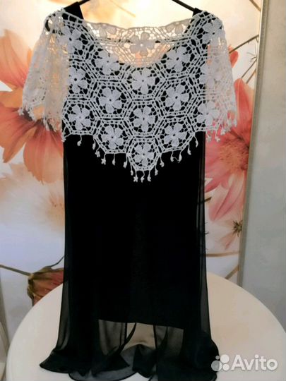 Скатерти, салфетки, воротники ручной работы