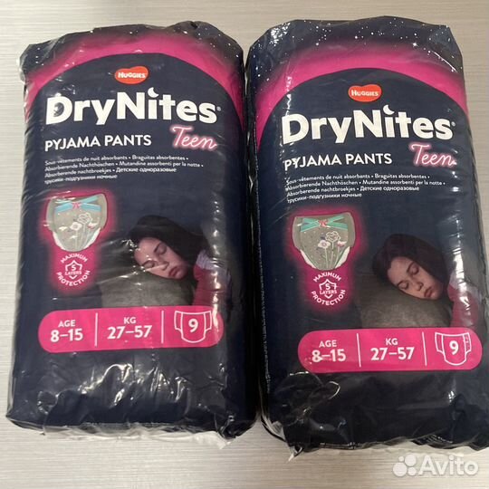 Ночные трусики Huggies 27-57кг