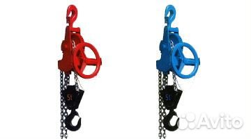 Таль ручная червячная стационарная трч 1,0т 12м