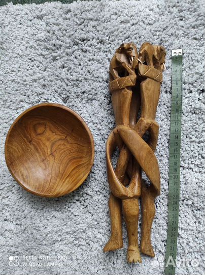 Статуэтка вазочка дерево