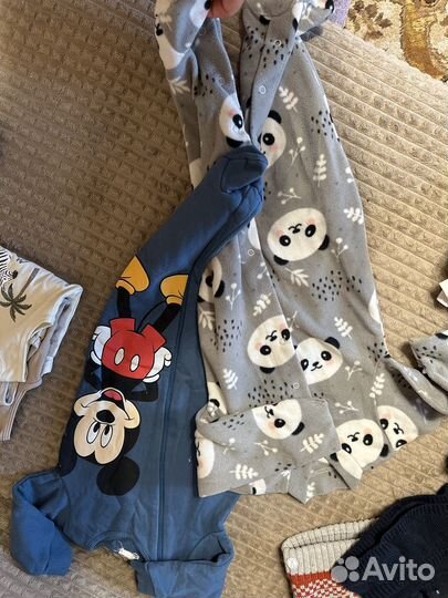 Вещи пакетом на мальчика 68 74 80