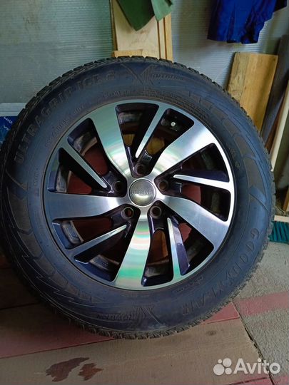Комплект колес с зимней резиной на Renault Kaptur