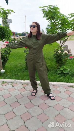 Рост до 160 комбинезон милитари