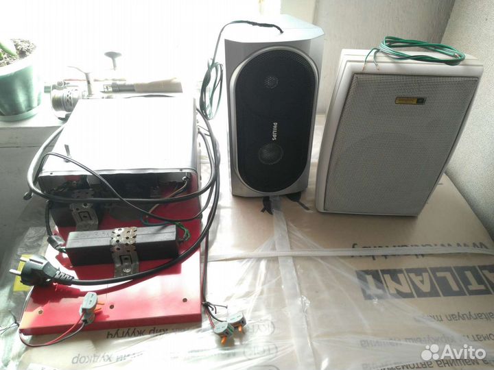 Акустика 2.0 с унч 2х39вт