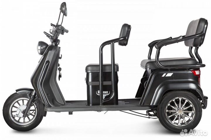 Электротрицикл Rutrike Топик электромобиль