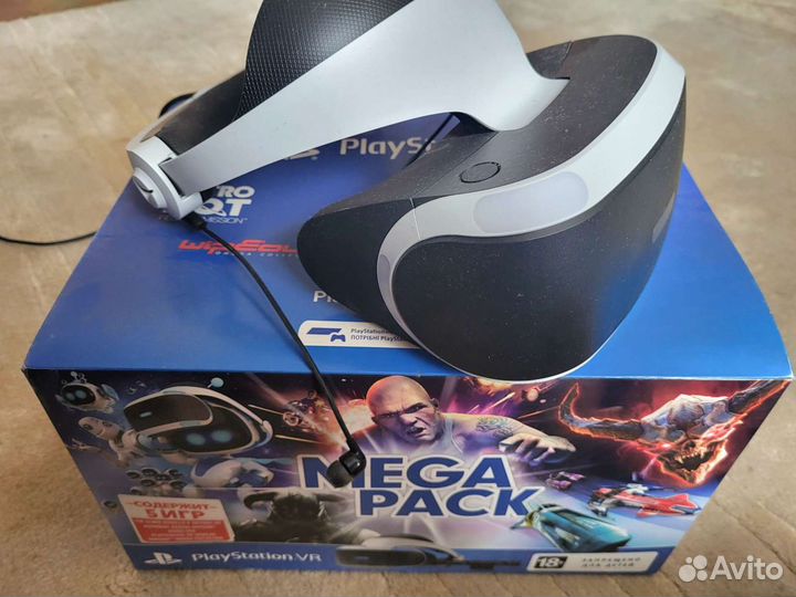 Продам шлем виртуальной реальности sony ps4 vr