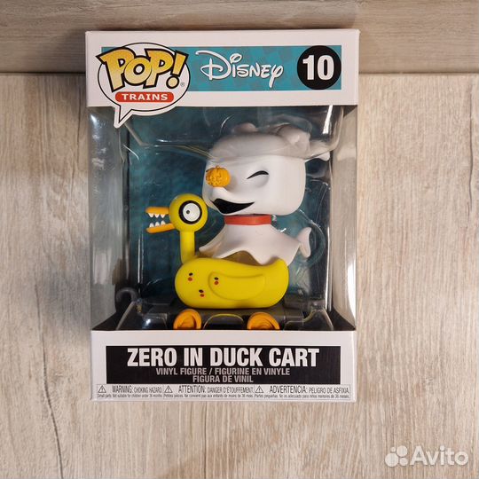 Funko Pop Disney 10 Zero in Duck Cart