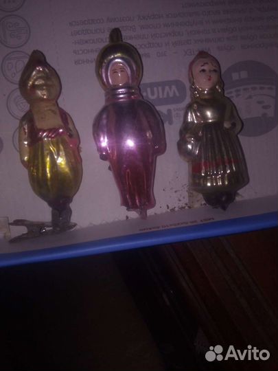 Елочные игрушки СССР