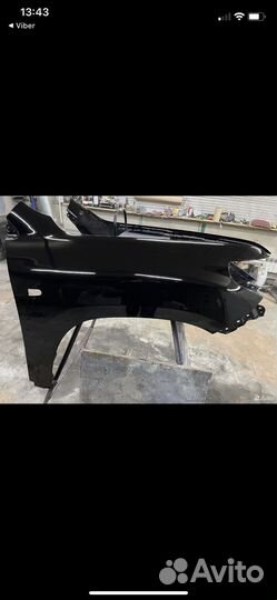 Крыло переднее toyota land cruiser 200 ABS пластик