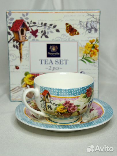 Чайная пара фарфор
