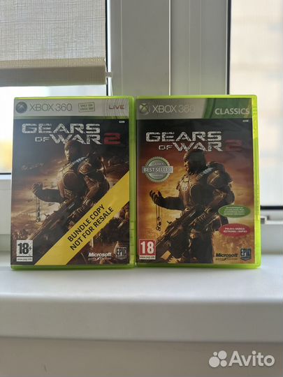 Gears of war 2 xbox 360 (цена указана за шт)