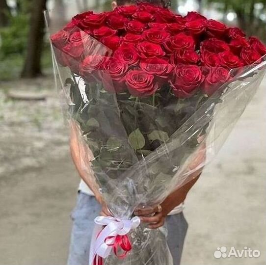 Метровые розы с доставкой