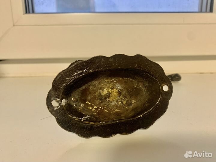 Крючок вешалка латунная для одежды / гардероб