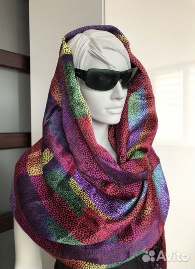 Шёлковый палантин Новый 100 Шёлк