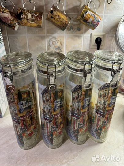 Банки для сыпучих продуктов