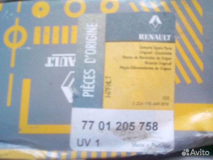 Тормозные колодки задние на Renault Logan 1