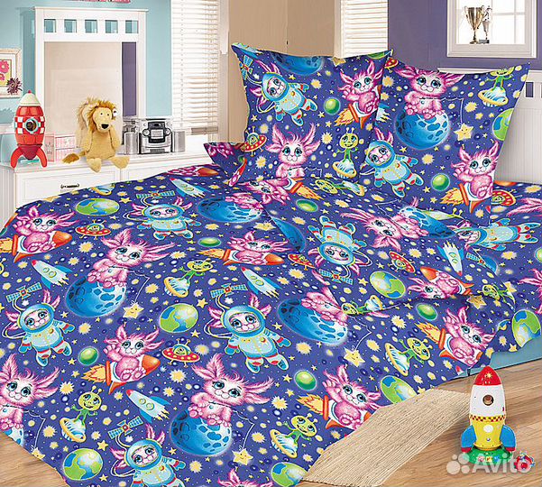 Новое постельное белье для детей 1.5 спальные