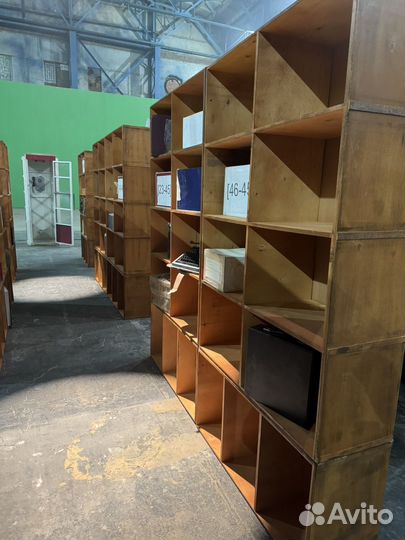 Стеллажи деревянные