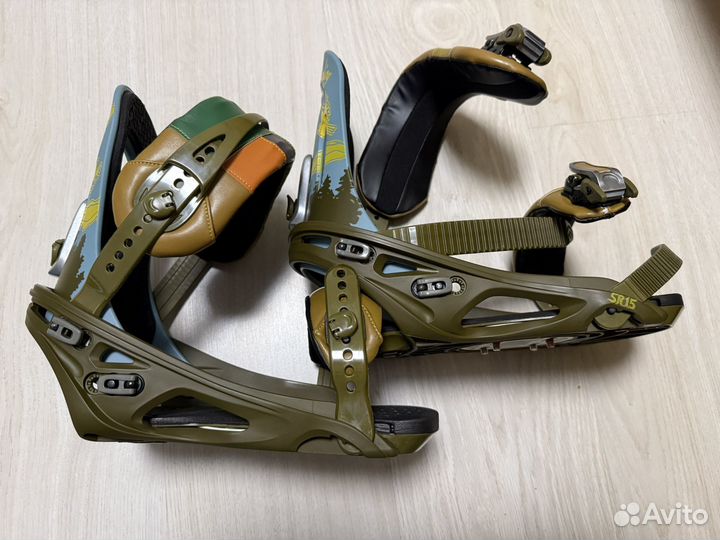 Крепления для сноуборда Flux SR 15