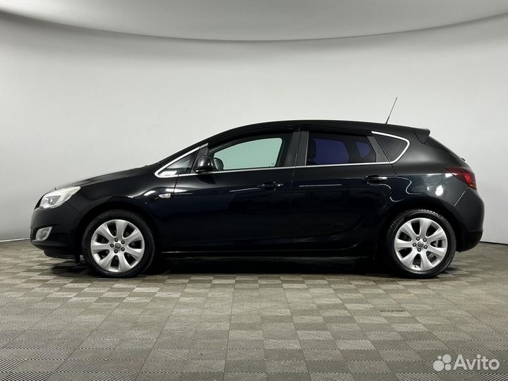 Opel Astra 1.6 AT, 2012, 186 000 км