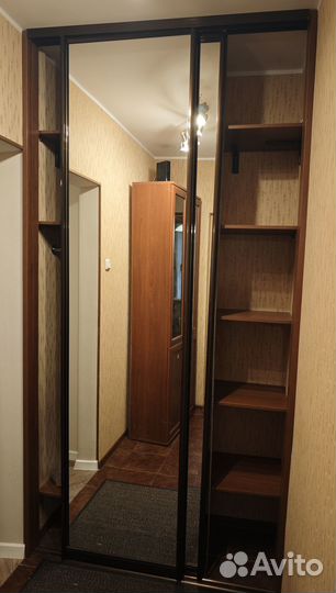 Шкаф купе зеркальный встраиваемый