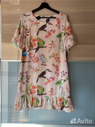 Роскошное платье с райскими птицами Molly B. S