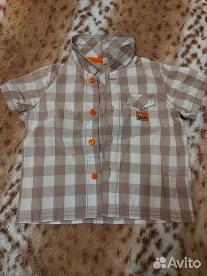 Рубашка для мальчика летняя