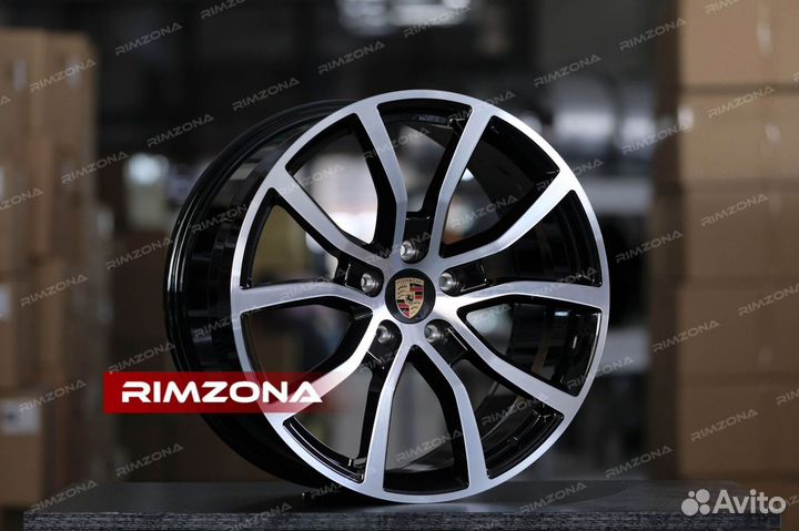 Кованые диски R21 на Porsche Cayenne