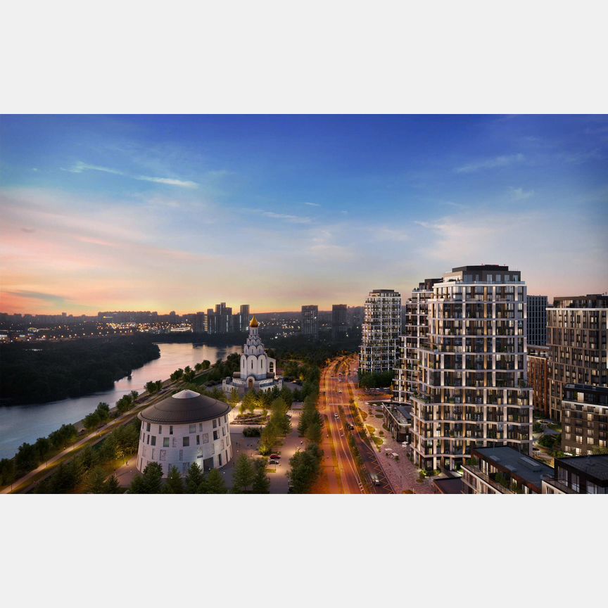 3-к. квартира, 93 м², 2/18 эт.