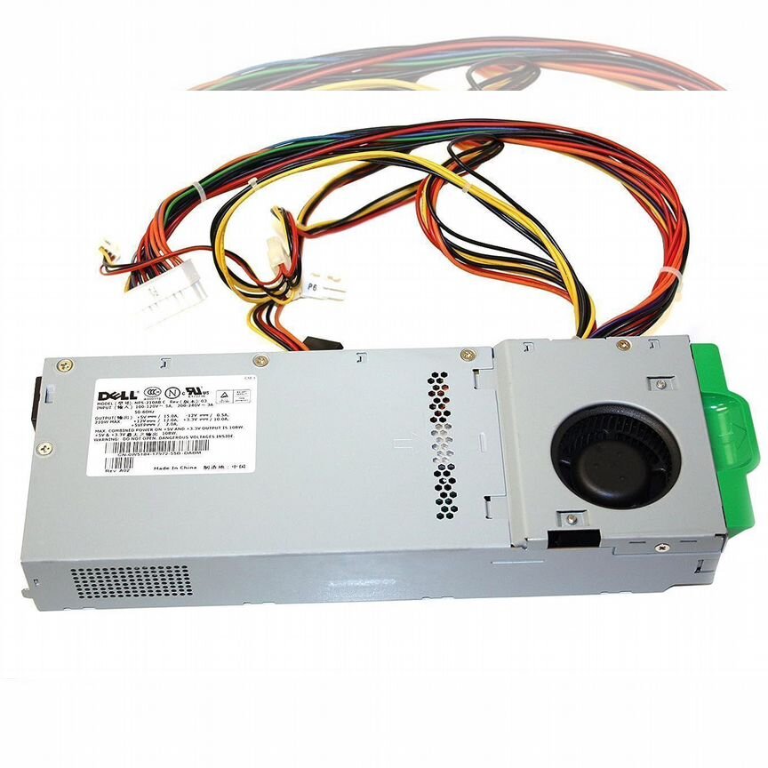 [0T0259] Блок Питания Dell 210w Nps-210ab A 0t0259 0w5184