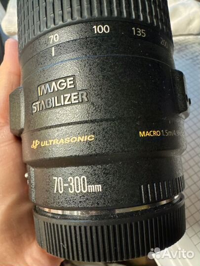 Объектив canon ef 70 300mm f 4 5.6 is usm