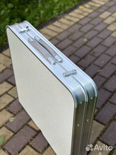 Стол складной усиленный с 4 стульями для пикника