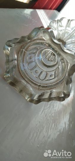 Лампа керосиновая Красный Октябрь стекло