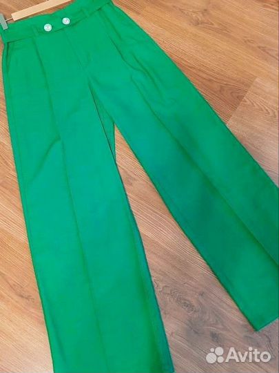 Брюки палаццо женские zara