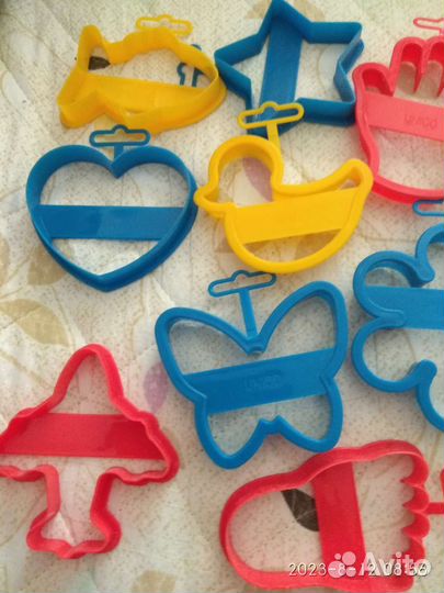 Формочки с ручкой для печенья,полимерной глин