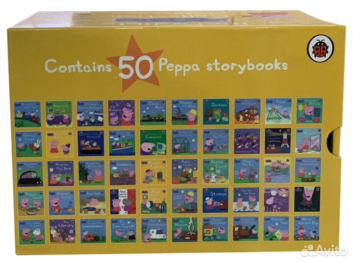 Свинка Пеппа Incredible. 50 книг на английском