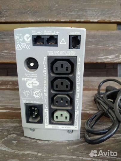 Ибп APC Back-UPS CS 500